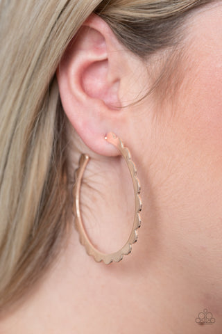 Radiant Ridges - Rose Gold - Paparazzi Accessories