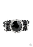 Speechless Sparkle - Black - Paparazzi Accessories
