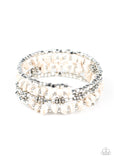 Rockin Renegade - White - Paparazzi Accessories