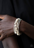 Rockin Renegade - White - Paparazzi Accessories
