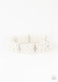 Downtown Debut - White - Paparazzi Accessories