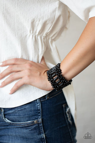 Fiji Flavor - Black - Paparazzi Accessories