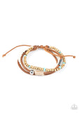 Sahara Pilgrim - Blue - Paparazzi Accessories
