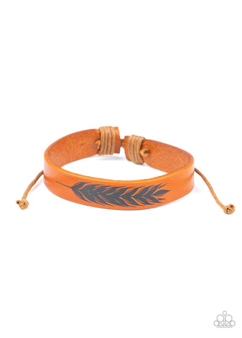 This QUILL All Be Yours - Brown - Paparazzi Accessories