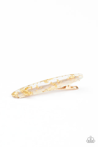 Confetti Couture - Gold - Paparazzi Accessories