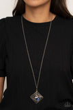 Timelessly Tilted - Blue - Paparazzi Accessories