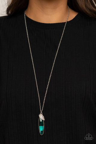 Spontaneous Sparkle - Green - Paparazzi Accessories