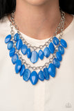 Palm Beach Beauty - Blue - Paparazzi Accessories