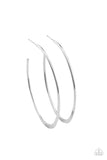 Flatlined - Silver - Paparazzi Accessories