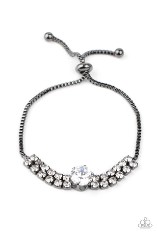 Gorgeously Glitzy - Black - Paparazzi Accessories