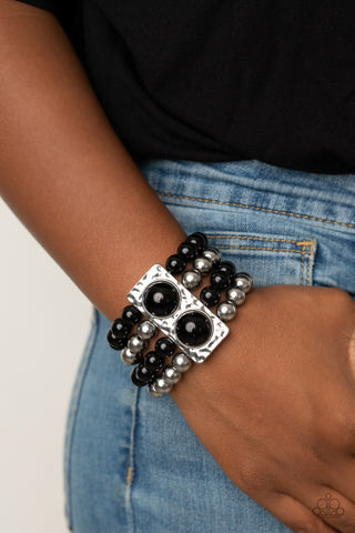 WEALTH-Conscious - Black - Paparazzi Accessories