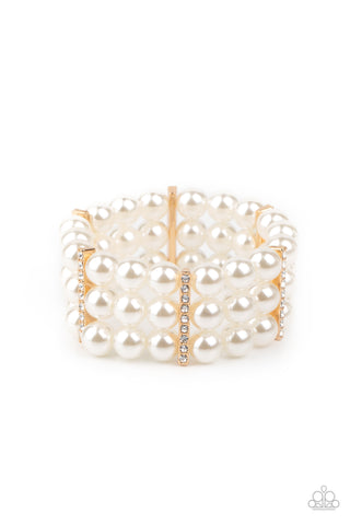 Modern Day Majesty - Gold - Paparazzi Accessories