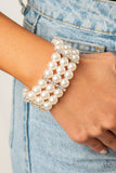 Modern Day Majesty - White - Paparazzi Accessories