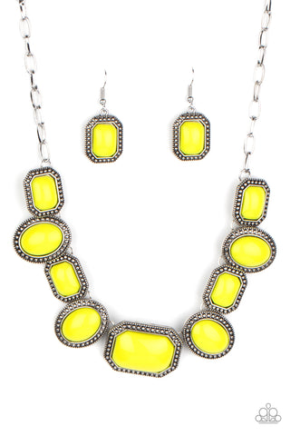 Lets Get Loud - Yellow - Paparazzi Accessories