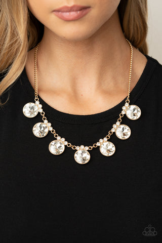 GLOW-Getter Glamour - Gold - Paparazzi Accessories