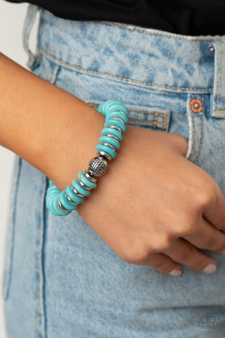 Eco Experience - Blue - Paparazzi Accessories