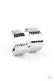 Flatten The Curve - Silver - Paparazzi Accessories