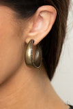 Burnished Benevolence - Brass - Paparazzi Accessories