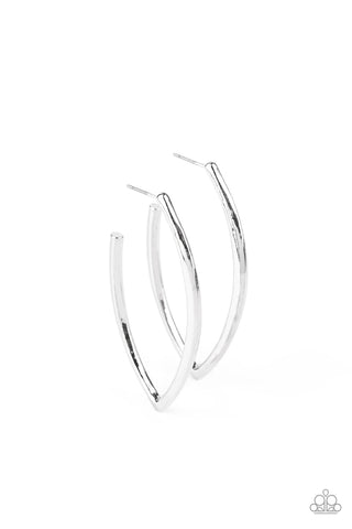Point-Blank Beautiful - Silver - Paparazzi Accessories
