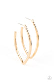 Point-Blank Beautiful - Gold - Paparazzi Accessories