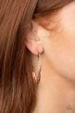 Twisted Tango - Rose Gold - Paparazzi Accessories
