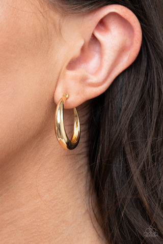 Lay It On Thick - Gold - Paparazzi Accessories