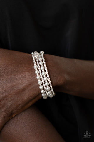 Starry Strut - White - Paparazzi Accessories