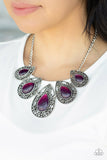 Opal Auras - Purple - Paparazzi Accessories