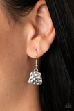 HAUTE Plates - Silver - Paparazzi Accessories