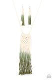 Surfin The Net - Green - Paparazzi Accessories