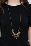 Leave it to LUXE - Brass - Paparazzi Accessories