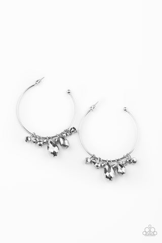 Dazzling Downpour - Silver - Paparazzi Accessories