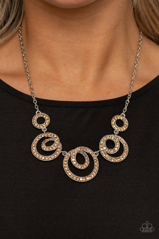 Total Head-Turner - Brown - Paparazzi Accessories