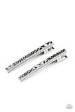 Rhinestone Jungle - Silver - Paparazzi Accessories