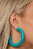 I WOOD Walk 500 Miles - Blue - Paparazzi Accessories