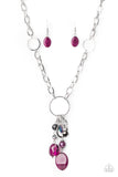 Lay Down Your CHARMS - Purple - Paparazzi Accessories