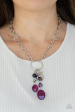 Lay Down Your CHARMS - Purple - Paparazzi Accessories
