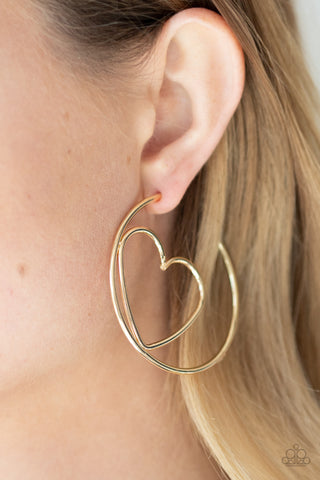 Love At First BRIGHT - Gold - Paparazzi Accessories