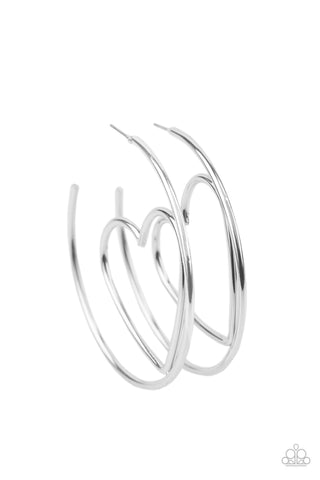 Love At First BRIGHT - Silver - Paparazzi Accessories