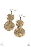 HARDWARE-Headed - Brass - Paparazzi Accessories
