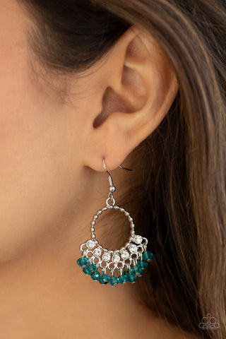 Charmingly Cabaret - Blue - Paparazzi Accessories