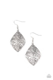 Flauntable Florals - Silver - Paparazzi Accessories