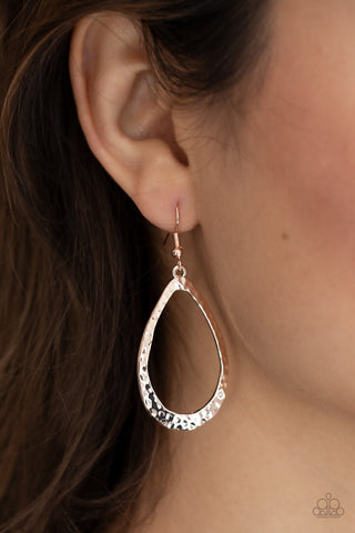 BEVEL-headed Brilliance - Rose Gold - Paparazzi Accessories