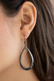 BEVEL-headed Brilliance - Black - Paparazzi Accessories