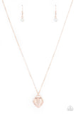 A Dream is a Wish Your Heart Makes - Rose Gold - Paparazzi Accessories