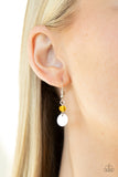 Step Out of My Aura - Yellow - Paparazzi Accessories