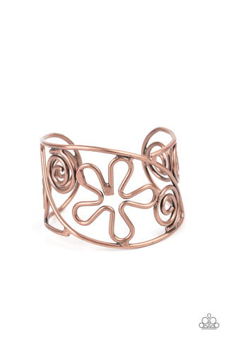 Groovy Sensations - Copper- Paparazzi Accessories
