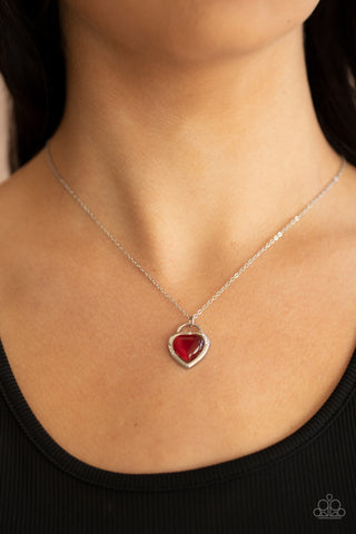 A Dream is a Wish Your Heart Makes - Red - Paparazzi Accessories