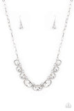 Gorgeously Glacial - White - Paparazzi Accessories