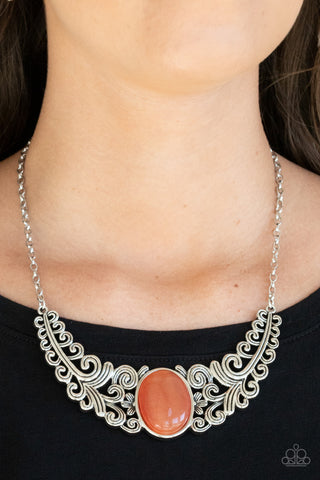 Celestial Eden - Orange - Paparazzi Accessories